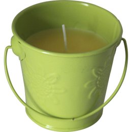 BOUGIE CITRONNELLE SEAU GM X3 VERT ANIS