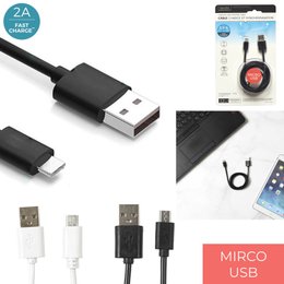 CABLE CHARGE ULTRA RAPIDE 3A MICRO USB