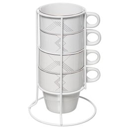 RACK 4 MUGS GRAND HOTEL 22CL