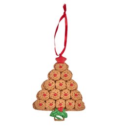 SUSPENSION SAPIN DE NOEL BONHOMME PAIN D EPICES