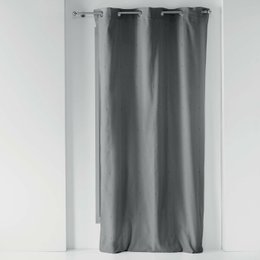RIDEAU A OEILLETS 140X260CM LYRAE ANTHRACITE