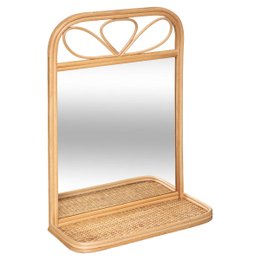MIROIR ETAGERE D.35X14.5X50.3CM