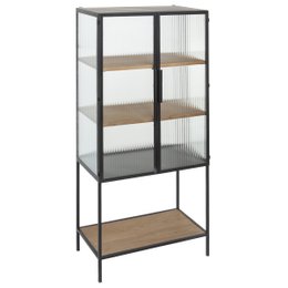 VITRINE BIBLIOTHEQUE 2 PORTES BAKOS