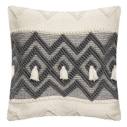COUSSIN RECYCLE ROW GRIS 45X45CM