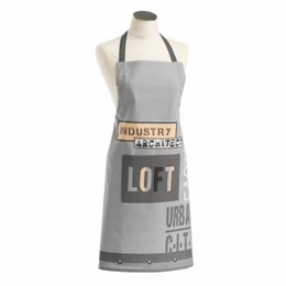 TABLIER 60X84CM COTONLOFT URBAIN GRIS