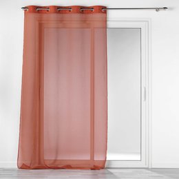 PANNEAU OEILLETS 140X240CM COTELE CASUAL TERRACOTA