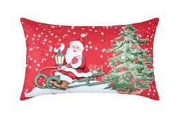 FANTASTIQUE COUSSIN PAPA NOEL ROUGE 30X50CM