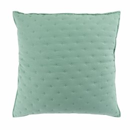HOUSSE DE COUSSIN ET ENCART 60X60 CM MICROFIBRE BICOLORE
