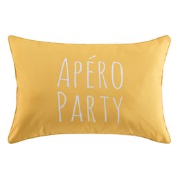 COUSSIN 40X60CM IMPRIME DEPERLANT APEROTIME