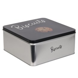 BOITE METAL BISCUITS 20X20X9CM