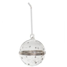 BOULE EN VERRE AVEC OUVERTURE 6CM