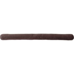 BOUDIN DE PORTE SIMPLE BOURRELET VELOURS 80CM CHOCOLAT