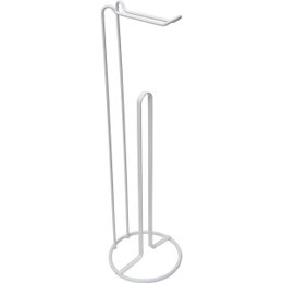 DEROULEUR ET RESERVE PAPIER METAL BLANC
