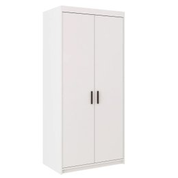 ELENA 2D ARMOIRE 2 PORTES OUVRANTES BLANC