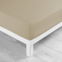 DRAP HOUSSE 2 PERSONNES 160X200CM UNI 57 FILS LINA LIN