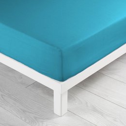 DRAP HOUSSE 2 PERSONNES 140X190CM LINA OUTREMER