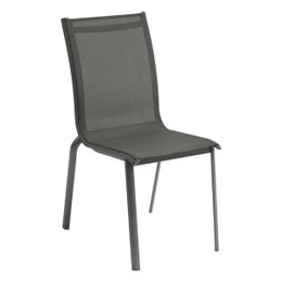 CHAISE AXANT EMPILABLE ANTHRACITE GRAPHITE