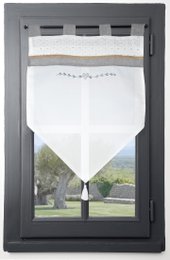 CANDICE BRISE BISE 45X60CM BLANC