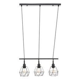 SUSPENSION X3 METAL FLAVE NOIR L.95CM