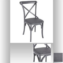 CHAISE BISTROT GRIS LUSEL