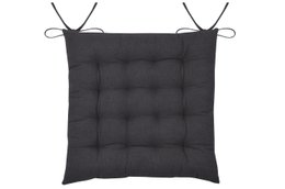 WILLOW GALETTE 38X38CM CARBONE