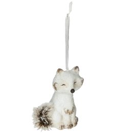 SUSPENSION CERAMQIUE ANIMAL ET FOURRURE H.8CM