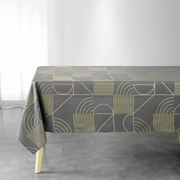 NAPPE 150X240CM METALLISE LINEOR ANTHRACITE OR