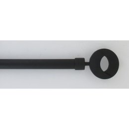 KIT EXT 210 380 CM D19 EMBOUT NEW LOOK NOIR MAT