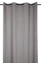 AUBE VOILE 140X260 OEIL TAUPE