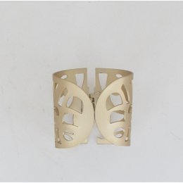 EMBRASSE METAL MANCHETTE RENAISSANCE OR MAT