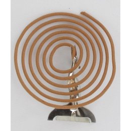 12 SPIRALES ANTI MOUSTIQUES EN BOIS DE SANTAL MARRON