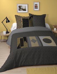 BRISTOL HOUSSE DE COUETTE 240X220CM ET 2 TAIES 63X63CM