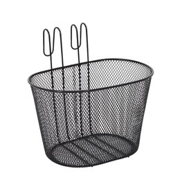 PANIER VELO METAL NOIR 10L