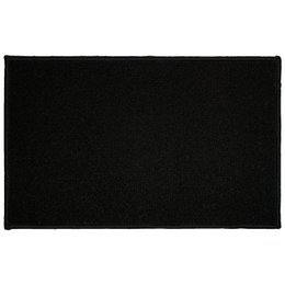 TAPIS DECO RECTANGLE 50X80 CM UNI PRIMOBIS NOIR
