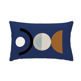 COUSSIN DEHOUSSABLE 30X50CM NEOLINE BLEU