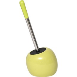 BROSSE WC GRES FORME GALET VERT ANIS