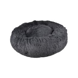 COUSSIN ROND APAISANT D.75X24CM FLUFFY ANTHRACITE