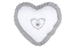 PAULINE COUSSIN COEUR 30CM GRIS