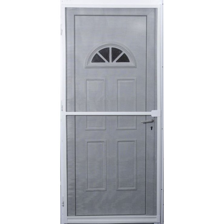 MOUSTIQUAIRE PORTE BATTANTE 100X220 CM NOIR