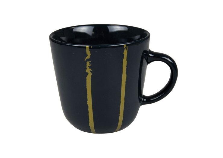 MUG MAGIC POUDRE DOREE 13CM GRES