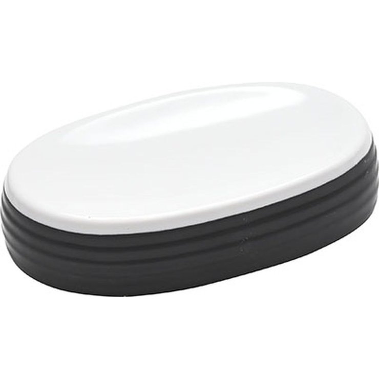 PORTE SAVON DOLOMITE STRIE NOIR BLANC