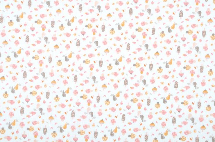 FUNGO TOILE HERAULT 140CM COTON ROSE-2