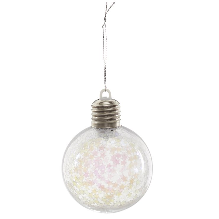BOULE LED AVEC ETOILES 8CM