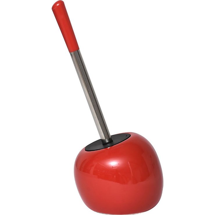 BROSSE WC GRES FORME GALET ROUGE
