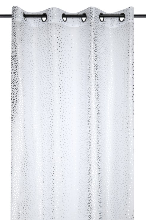 SHINE VOILE 140X260CM ARGENT