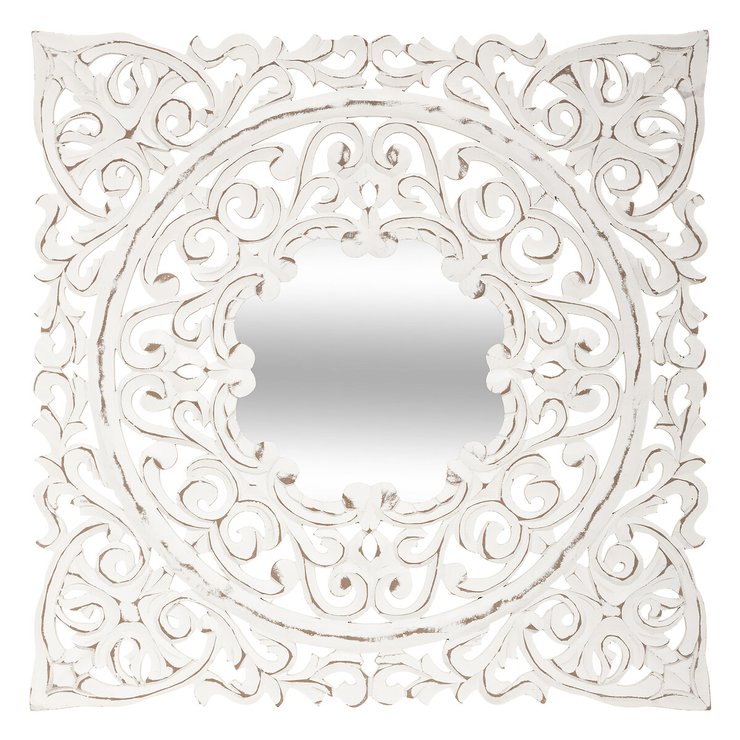 MIROIR SCULPTE FANNY D.58X58CM