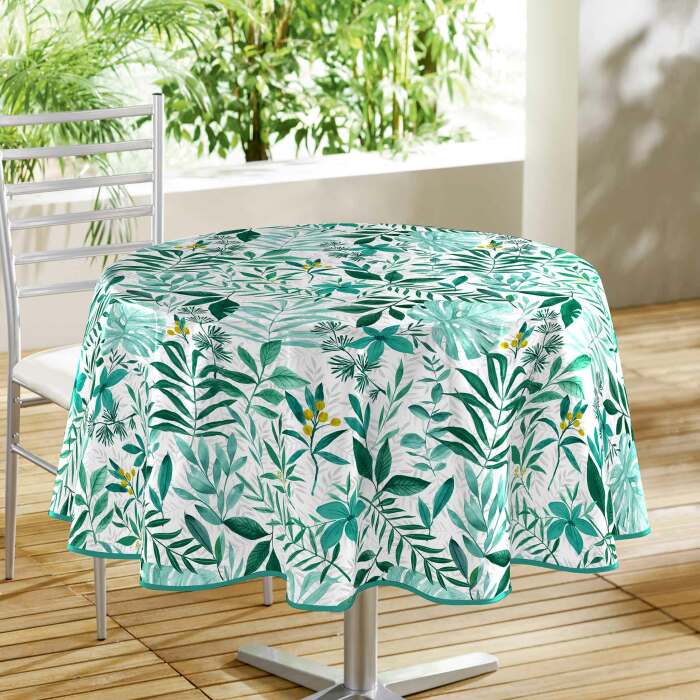 NAPPE RONDE 160CM SOUSBOIS BLANC