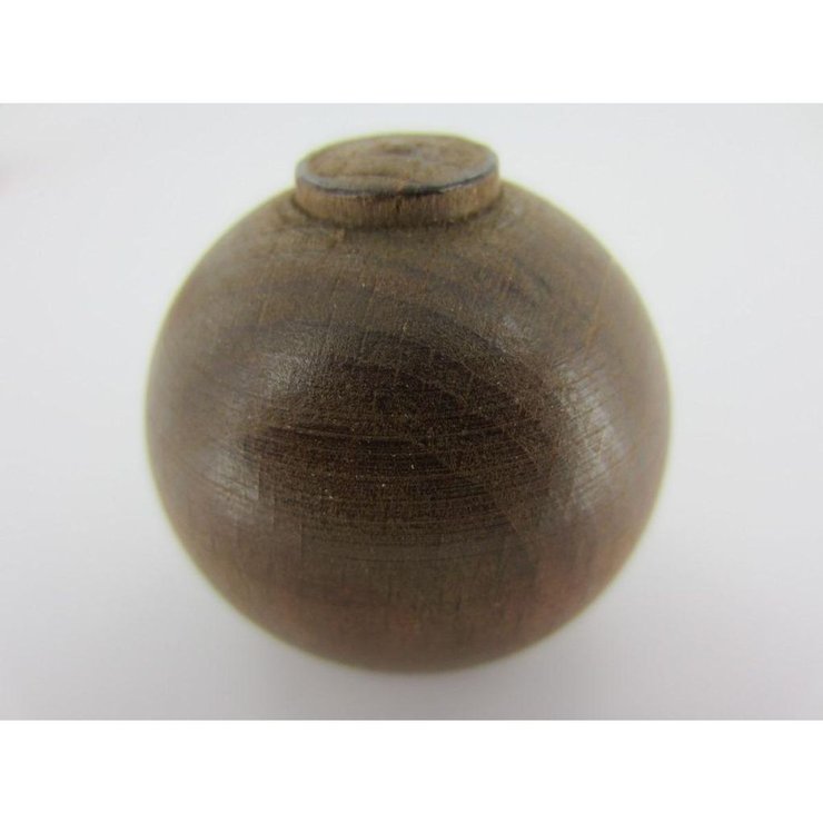 EMBOUT BOULE X 2 D20 TEINTE CHENE