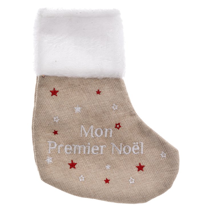 BOTTE FEUTRINE JUTE MON PREMIER NOEL