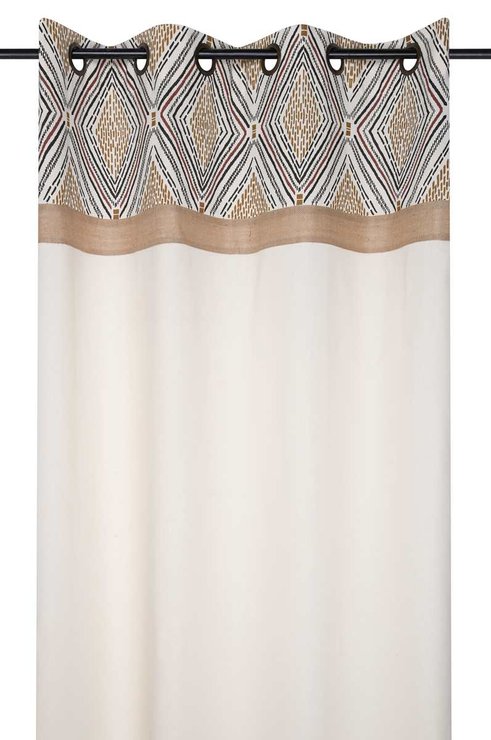 TAWEVA RIDEAU 140X260CM ECRU